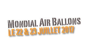 Mondial Air Ballons
Le 22 & 23 juillet 2017
